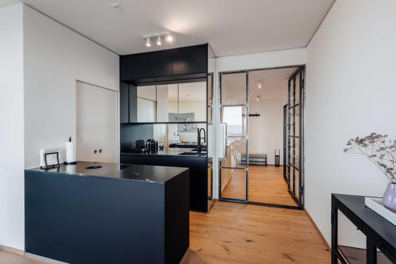 Design Apartment With Amazing View Over Vienna 2 Kültér fotó