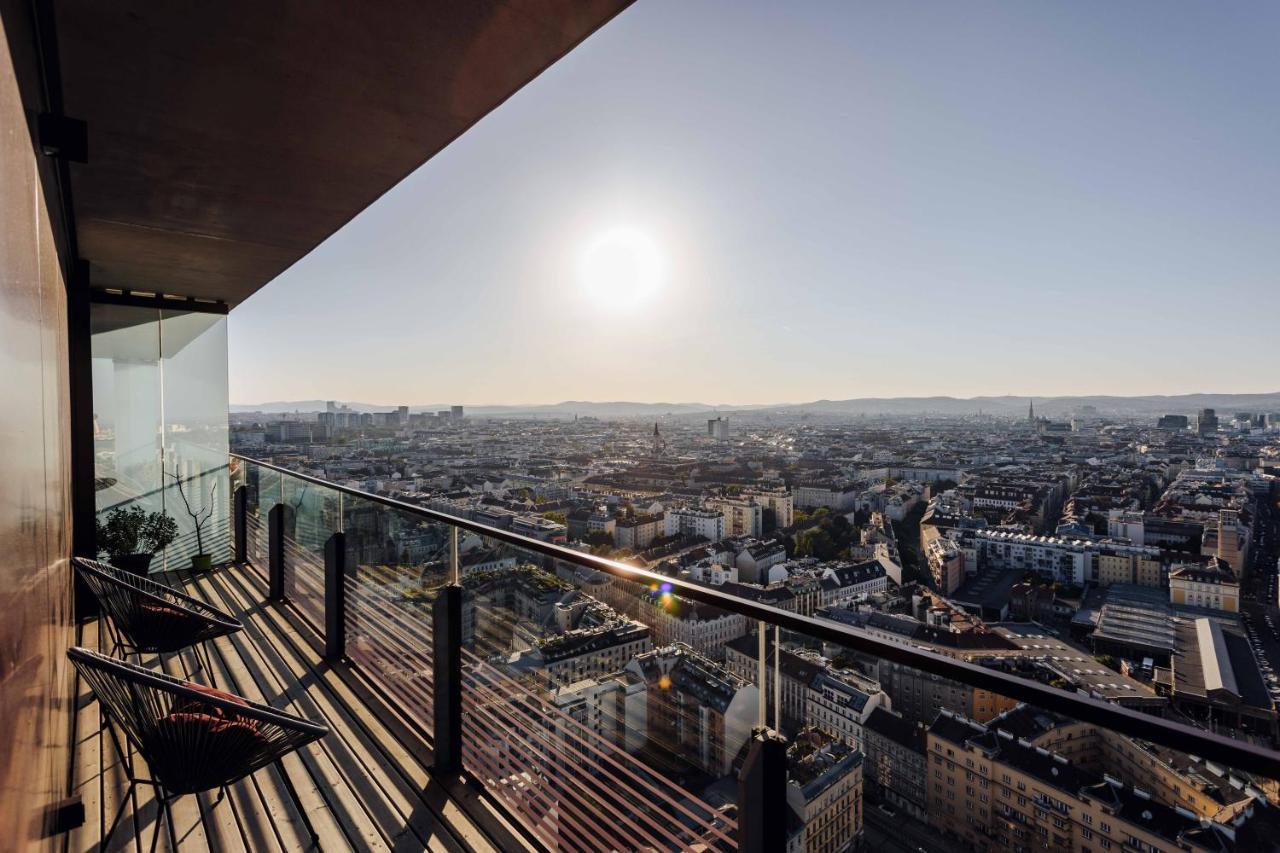 Design Apartment With Amazing View Over Vienna 2 Kültér fotó